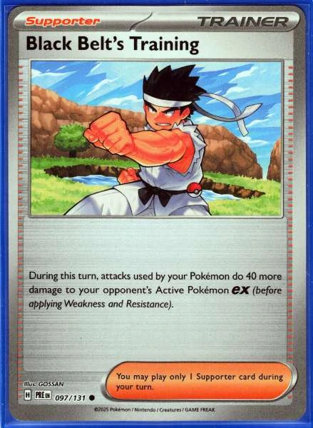 Black Belt's Training - Poke Ball #097/131