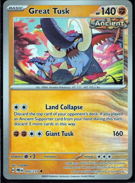 Great Tusk - Prismatic Evolutions #055/131