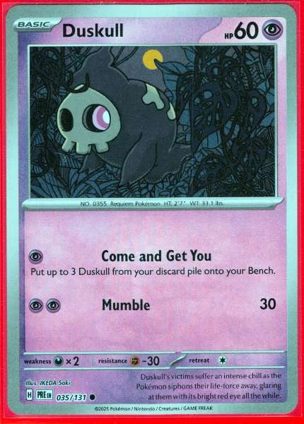Duskull - Poke Ball #035/131