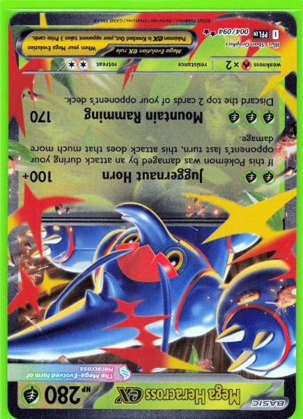 Mega Heracross ex - Phantasmal Flames #004/094