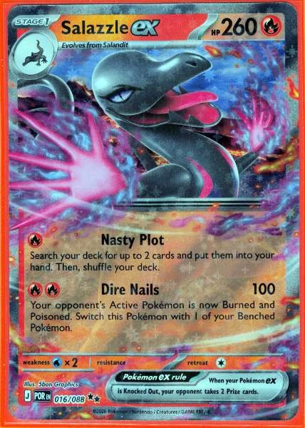 Salazzle ex - Perfect Order #016/088