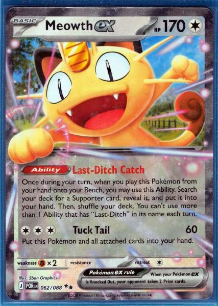 Meowth ex - Perfect Order #062/088