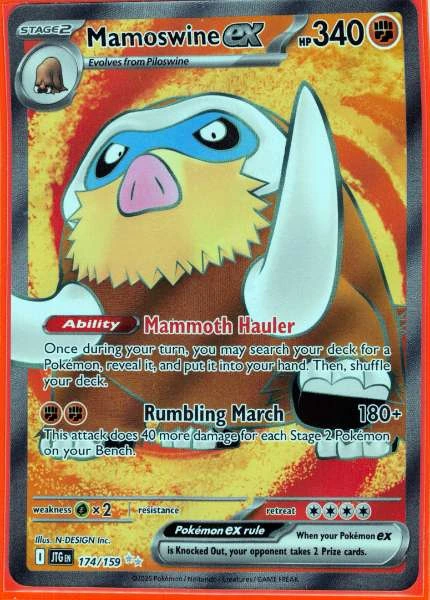Mamoswine ex - Journey Together #174/159