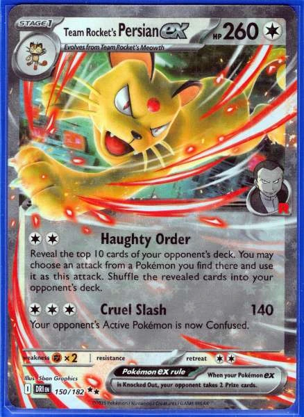 Team Rocket's Persian ex - Destined Rivals #150/182