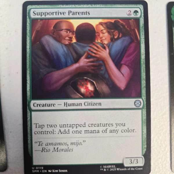 Supportive Parents - Universes Beyond: Spider-Man #0119
