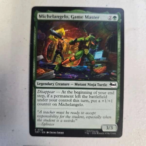Michelangelo, Game Master - Secret Lair x Teenage Mutant Ninja Turtles #0118