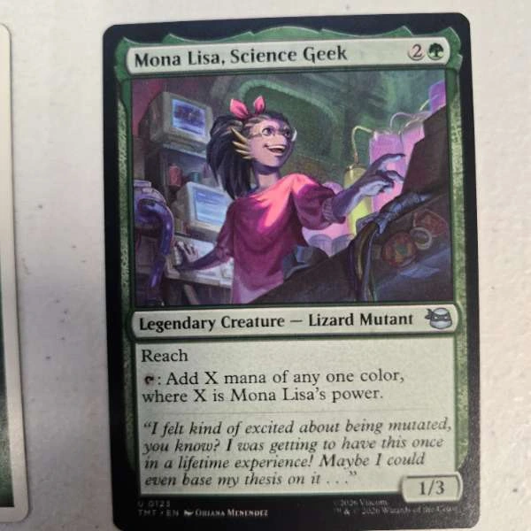 Mona Lisa, Science Geek #0125