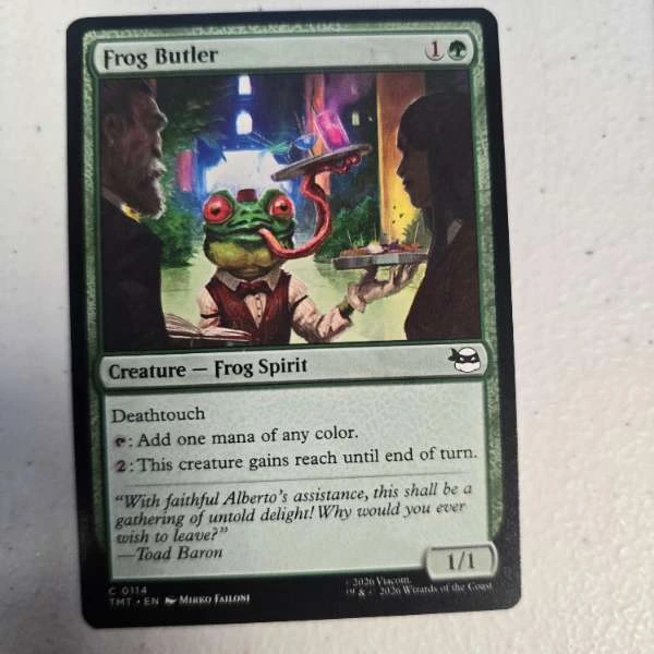 Frog Butler - Teenage Mutant Ninja Turtles #0114