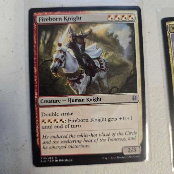 Fireborn Knight - Throne of Eldraine #210/269