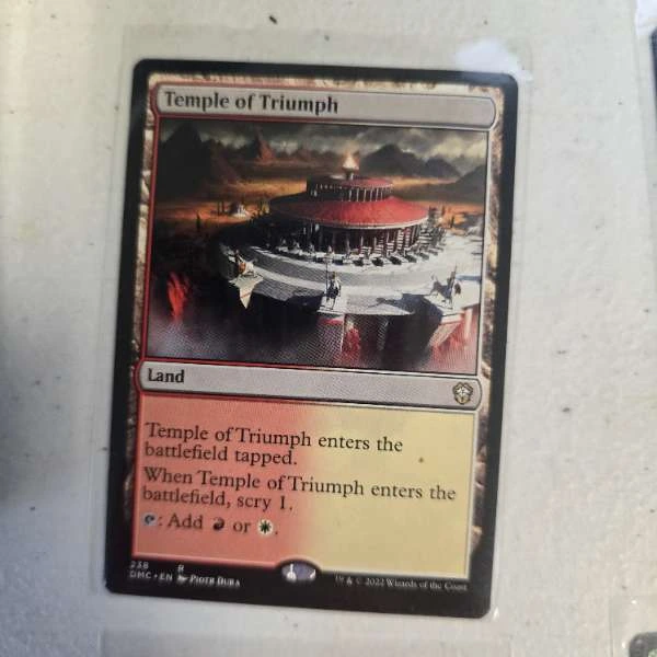 Temple of Triumph - Dominaria United Commander #238