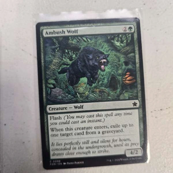 Ambush Wolf - Foundations #0098