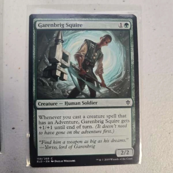 Garenbrig Squire - Throne of Eldraine #158/269