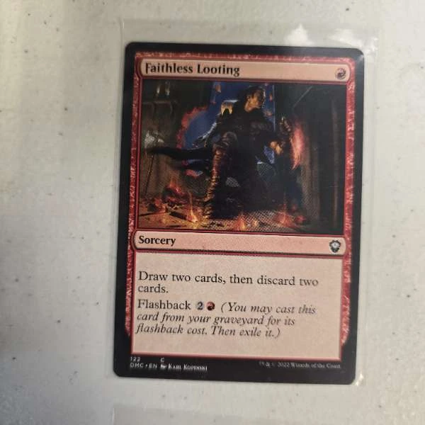 Faithless Looting - Dominaria United Commander #122