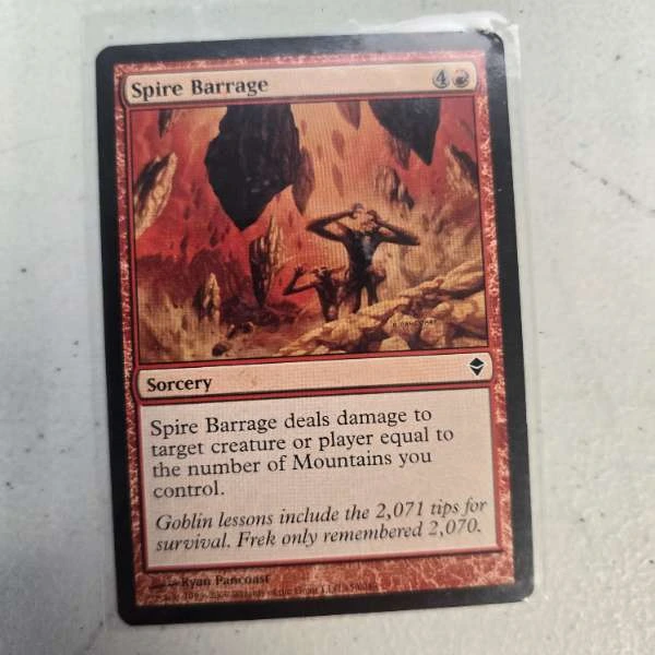 Spire Barrage - Zendikar #150/280