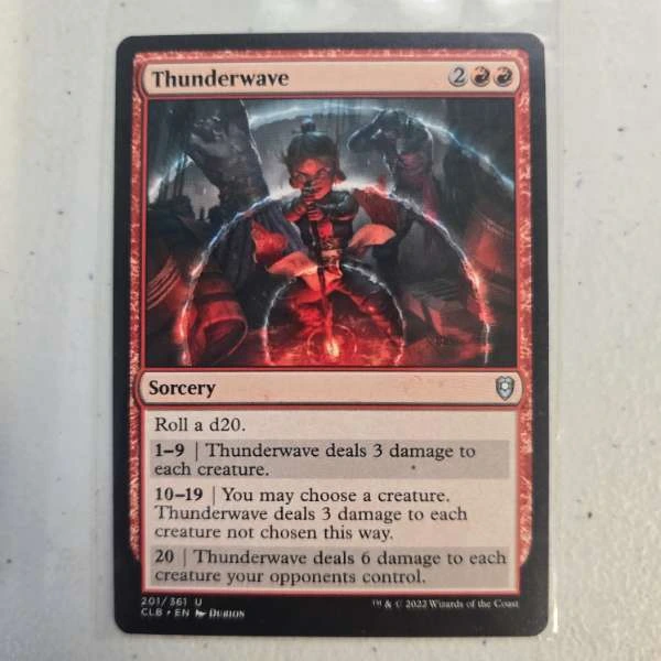 Thunderwave - Commander Legends: Battle for Baldur's Gate #201/361