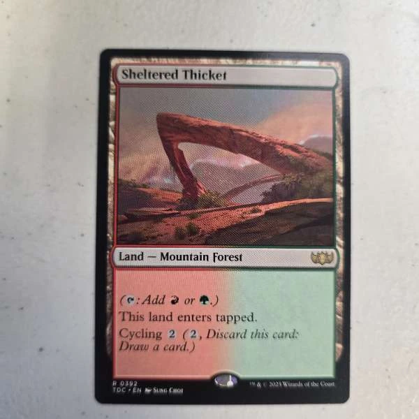 Sheltered Thicket - Commander: Tarkir #0392