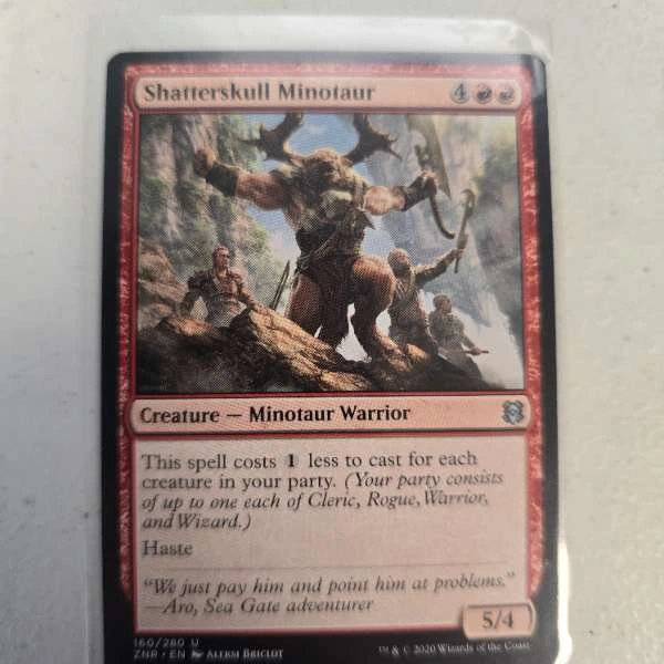Shatterskull Minotaur - Zendikar Rising #160/280