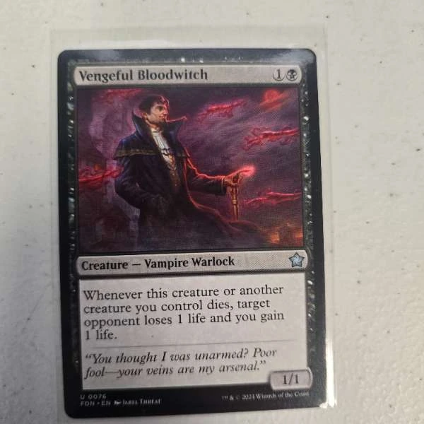 Vengeful Bloodwitch - Foundations #0076
