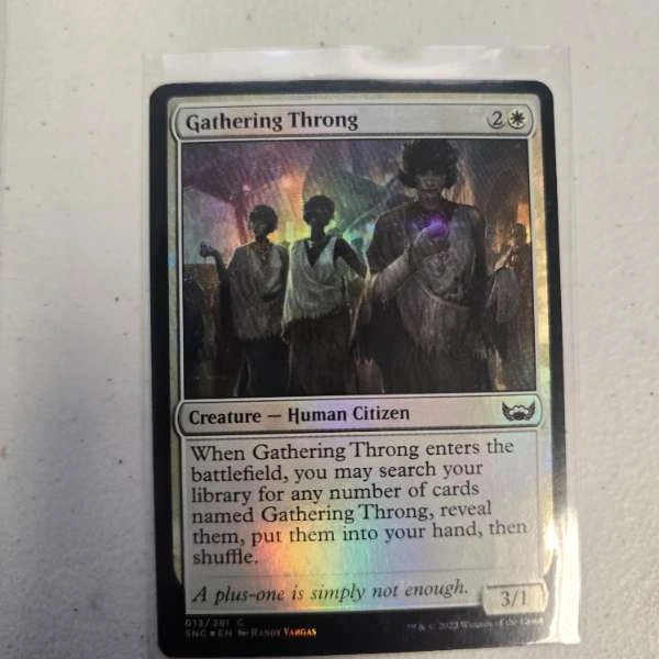 Gathering Throng - Streets of New Capenna #013/281