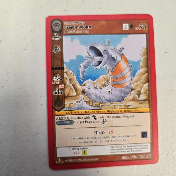 Cement Worm - Seance #81/165