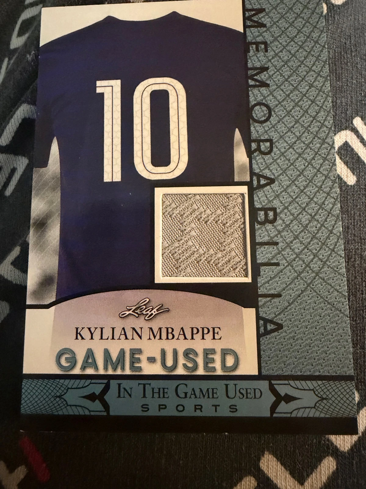Kylian Mbappe Game-Used Memorabilia - In The Game Used Sports