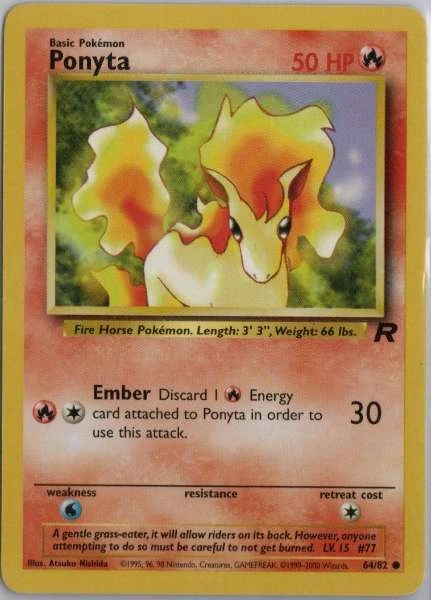 Ponyta - Team Rocket #64/82