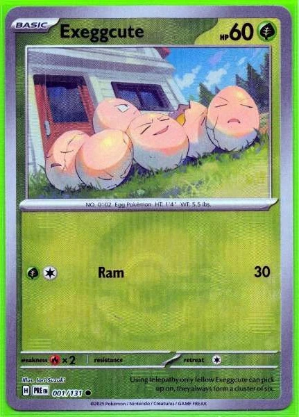 Exeggcute - Poke Ball - Prismatic Evolutions #001/131