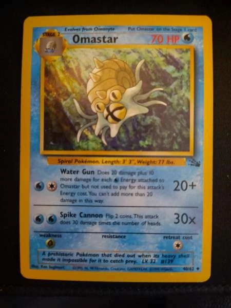 Omastar - Fossil #40/62