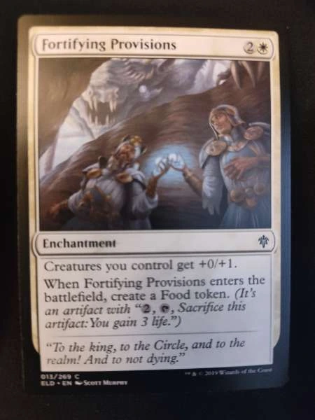 Fortifying Provisions - Throne of Eldraine #013/269