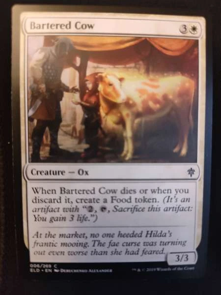 Bartered Cow - Throne of Eldraine #006/269