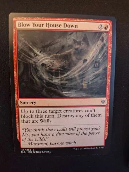 Blow Your House Down - Throne of Eldraine #114/269