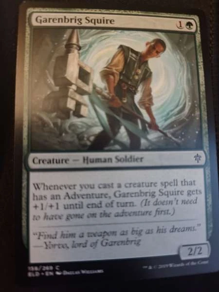 Garenbrig Squire - Throne of Eldraine #158/269