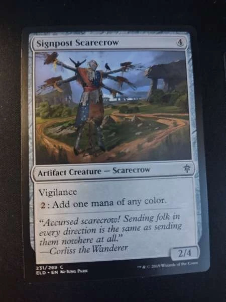 Signpost Scarecrow - Throne of Eldraine #231/269