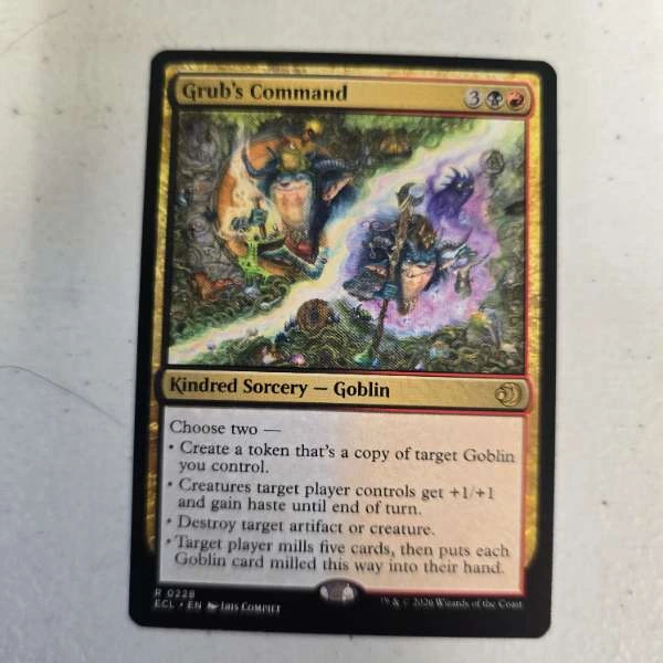 Grub's Command - Lorwyn Eclipsed #0228
