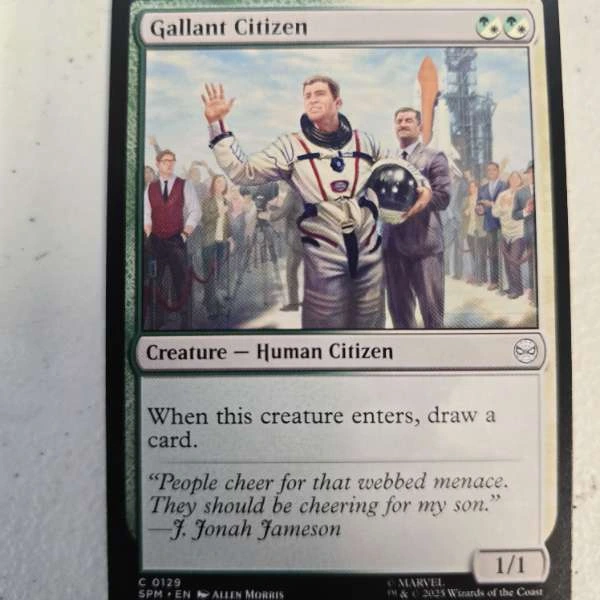 Gallant Citizen - Universes Beyond: Spider-Man #0129