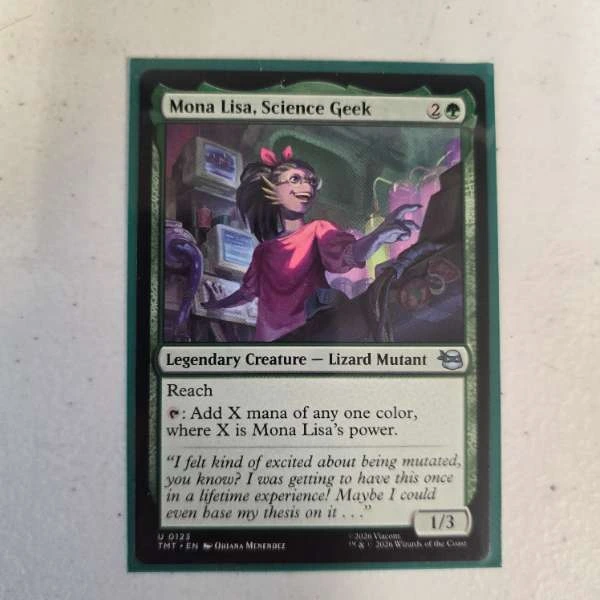 Mona Lisa, Science Geek - TMNT #0123