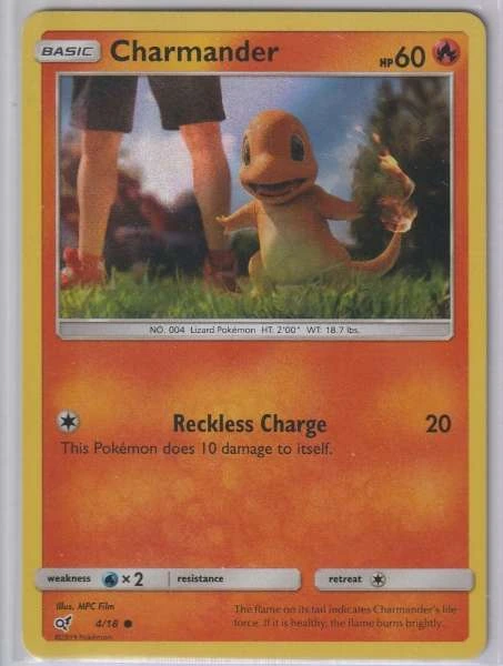 Charmander - Detective Pikachu #4/18