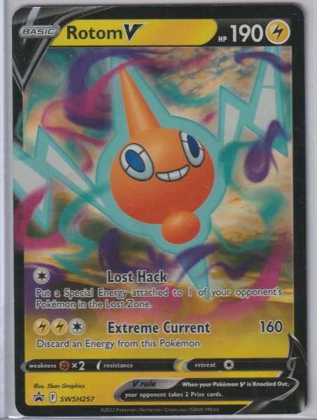 Rotom V - SWSH Black Star Promos #SWSH257
