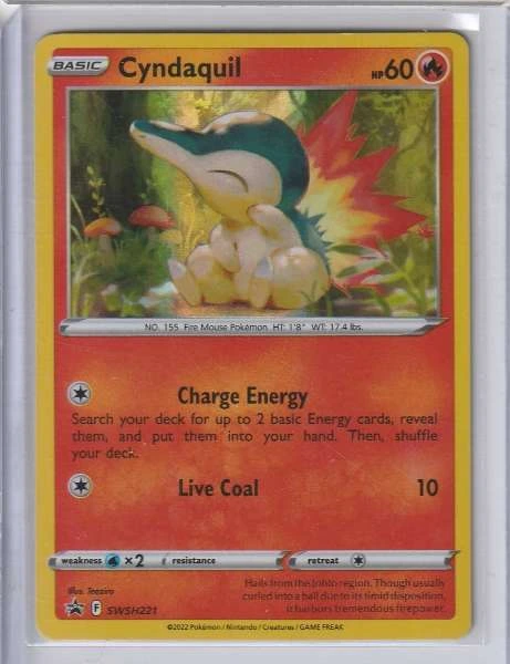 Cyndaquil - SWSH Black Star Promo #SWSH221