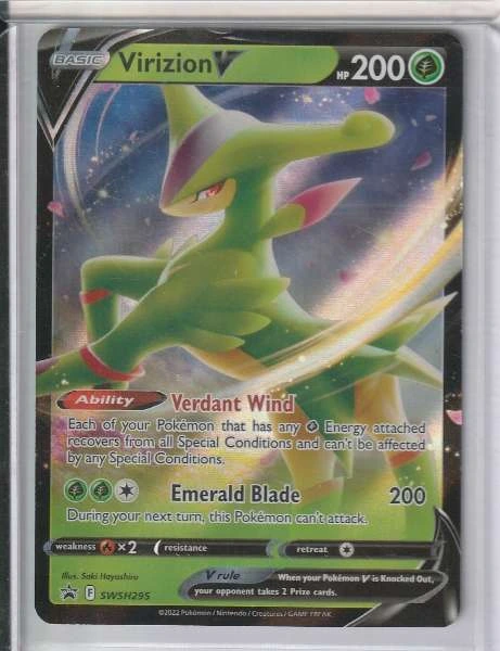Virizion V - SWSH Black Star Promo #SWSH295