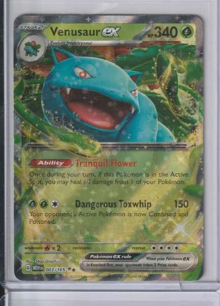 Venusaur ex - 151 #003/165
