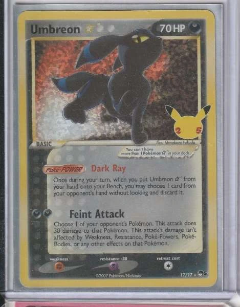 Umbreon - Celebrations: Classic Collection #17/17