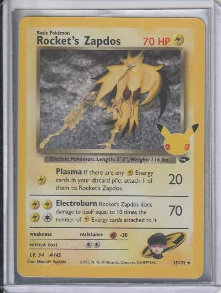 Rocket's Zapdos - Gym Challenge #15/132