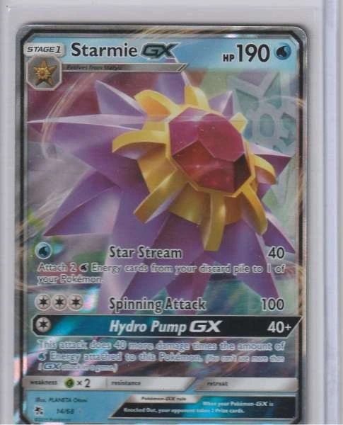 Starmie GX - Hidden Fates #14/68