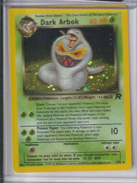 Dark Arbok - Team Rocket #2/82