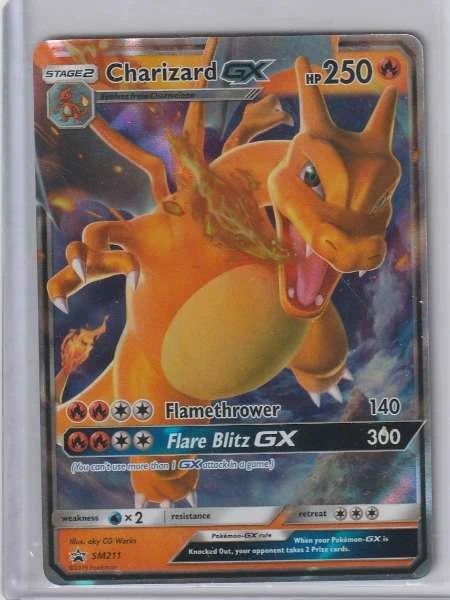 Charizard GX - Sun & Moon Promos #SM211