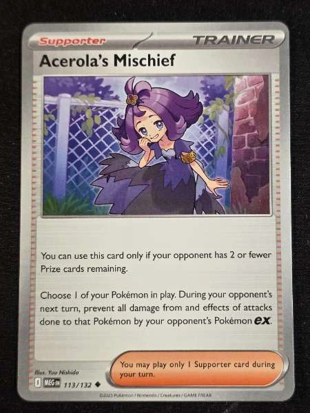 Acerola's Mischief - Mega Evolution #113/132
