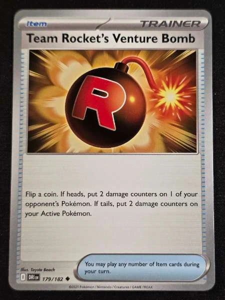 Team Rocket's Venture Bomb - Destined Rivals #179/182