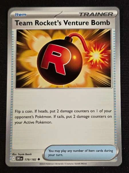 Team Rocket's Venture Bomb - Destined Rivals #179/182