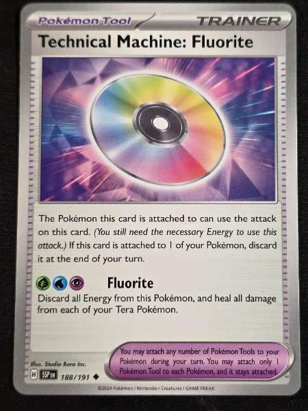 Technical Machine: Fluorite - Surging Sparks #188/191